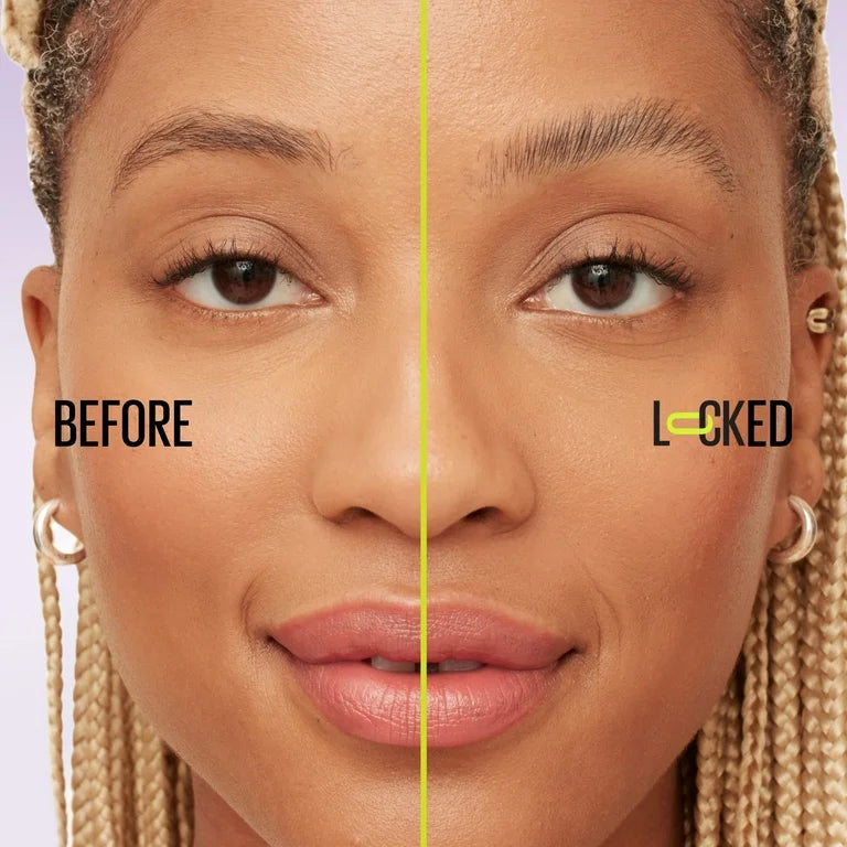 Maybelline Super Lock Brow Glue Clear Eyebrow Gel, Clear, 0.23 fl oz