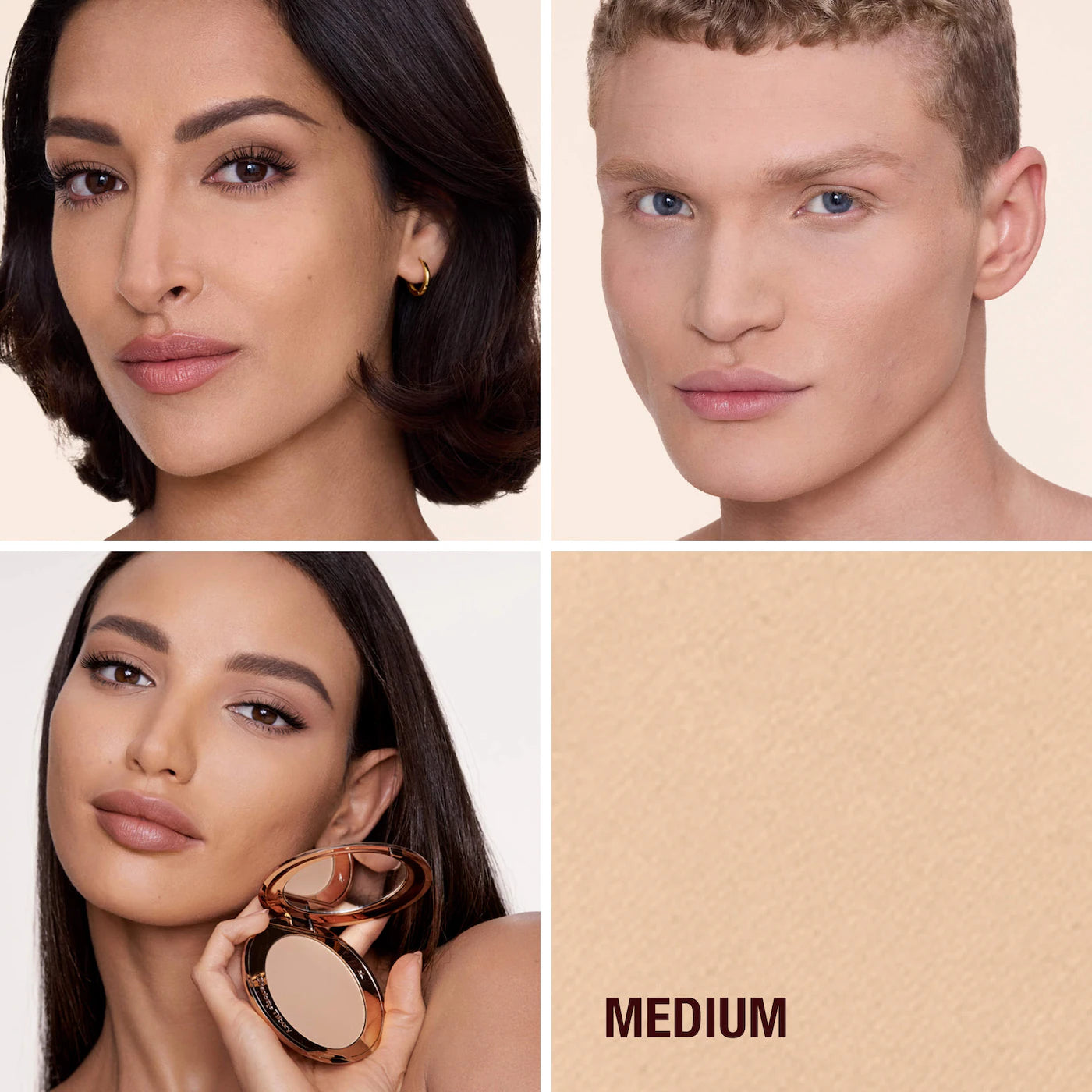 Charlotte Tilbury
Polvos matificantes y fijadores recargables Airbrush Flawless Finish Mini