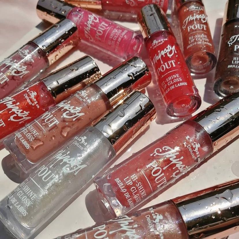 Thirsty Pout Hi-Shine Lip Gloss - Italia Deluxe