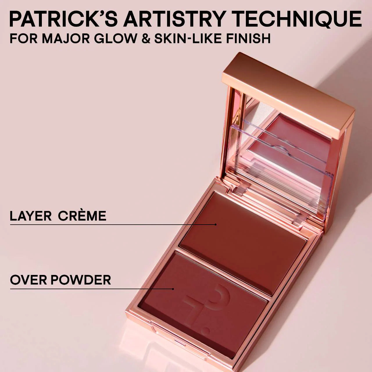 PATRICK TA Major Headlines Double Take Crème & Powder Blush Duo