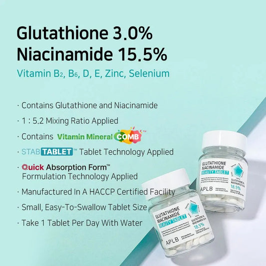 APLB - Glutathione Niacinamide Beauty Tablet