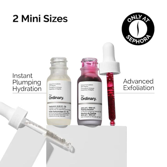 The Ordinary - The Resurface & Hydrate Set with Hyaluronic Acid + AHA