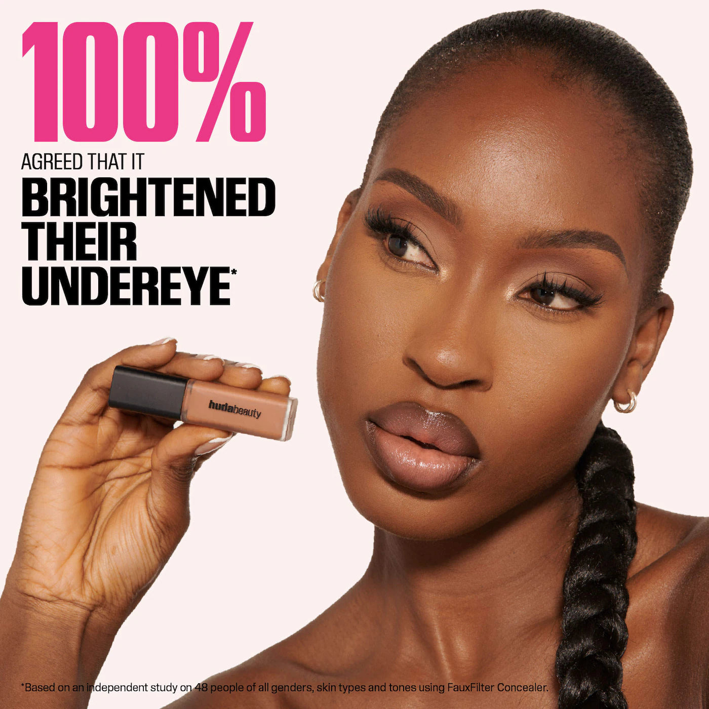 HUDA BEAUTY 
#FauxFilter Matte Buildable Coverage Waterproof Concealer