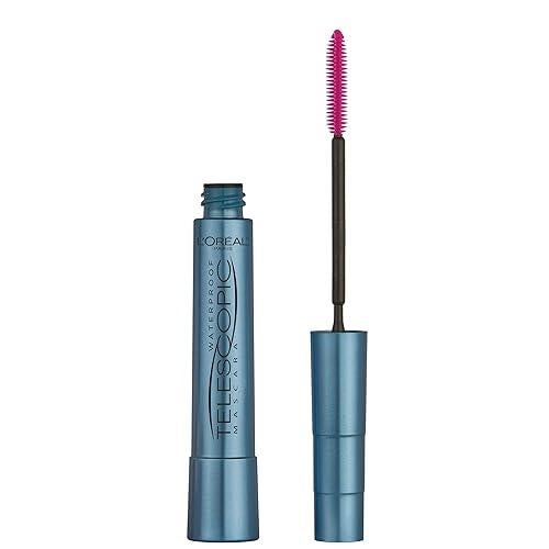 L’Oreal Paris Makeup Original Telescopic Mascara, Separating Mascara Volume and Length Formula, Waterproof, Black