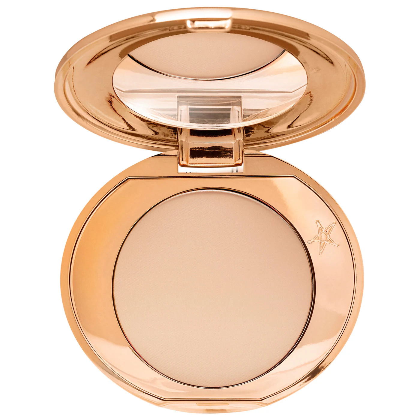 Charlotte Tilbury 
Polvos matificantes y fijadores recargables Airbrush Flawless Finish Mini
