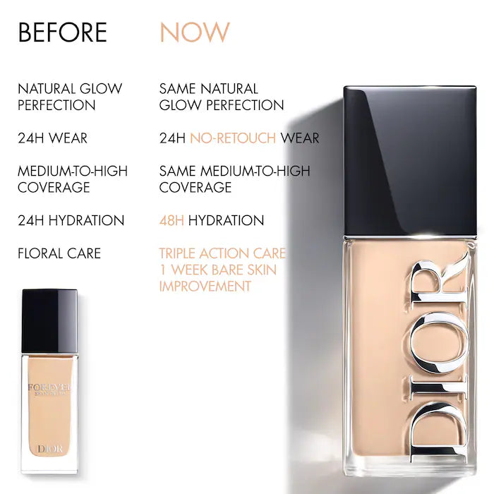 DIOR 
Forever Skin Glow Liquid Foundation 24HR Wear