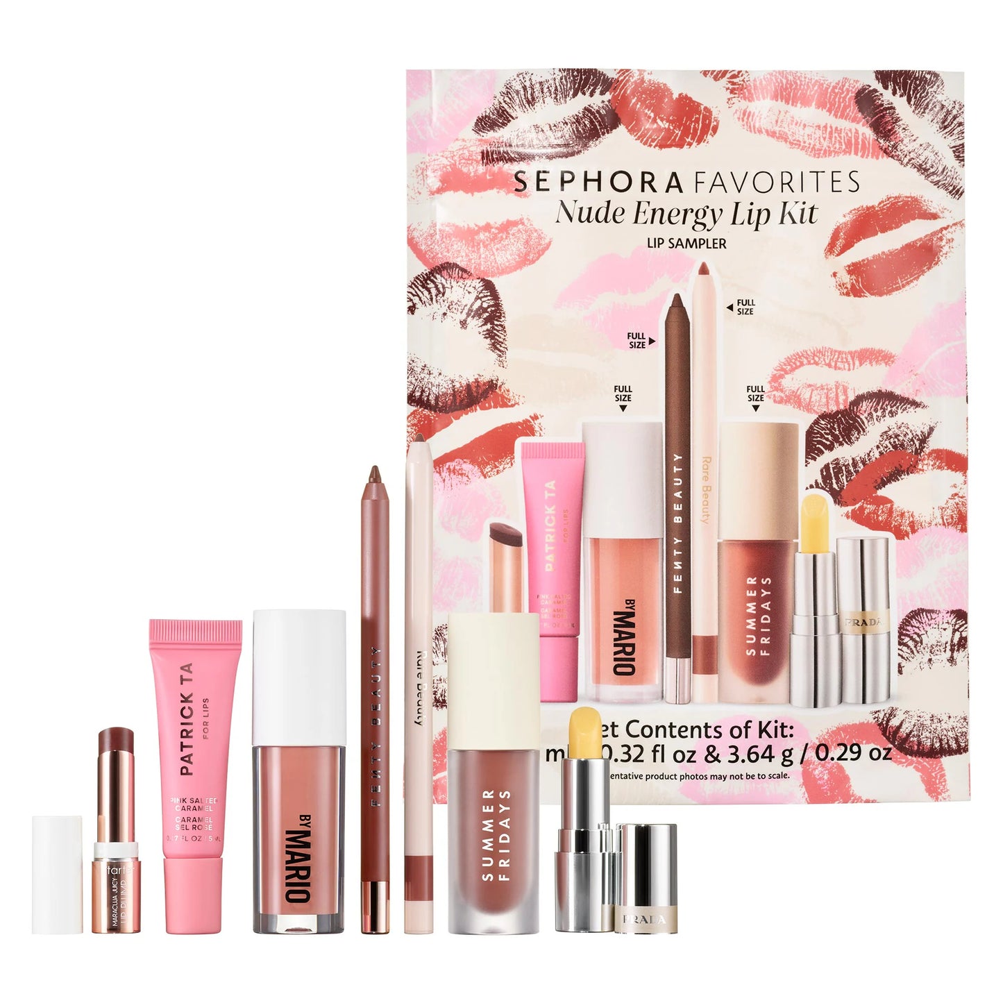 Sephora Favorites 
Nude Energy Lip Kit Makeup Set