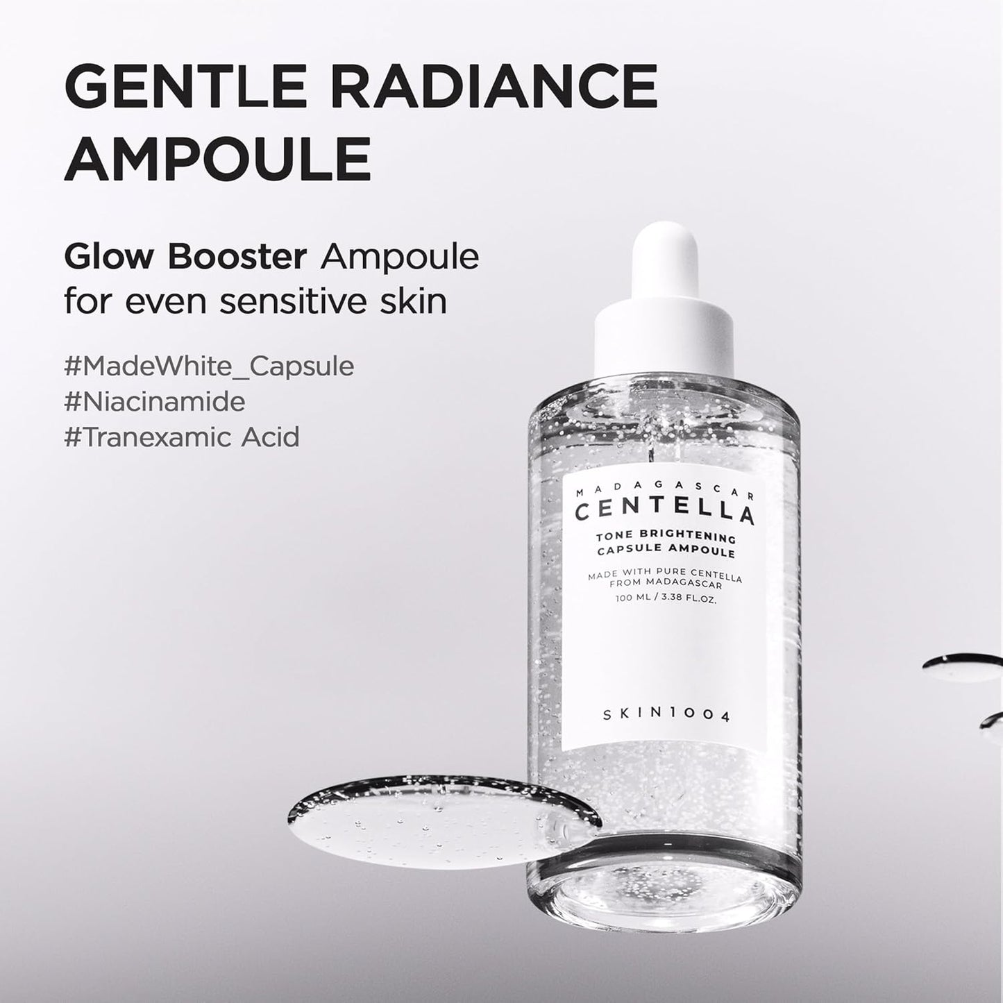 SKIN1004 Madagascar Centella Radiance Booster Trio (Ampoule + Mask + Cream)