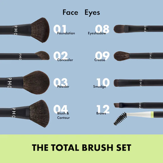 EPHORA COLLECTION 
The Total Brush Set