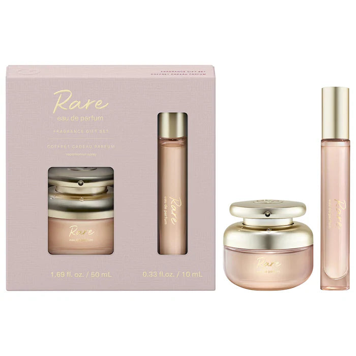 Rare Beauty by Selena Gomez 
Rare Eau De Parfum Fragrance Gift Set With Vanilla And Caramel