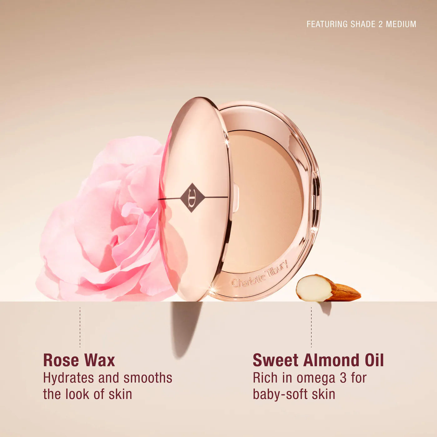 Charlotte Tilbury 
Polvos matificantes y fijadores recargables Airbrush Flawless Finish Mini