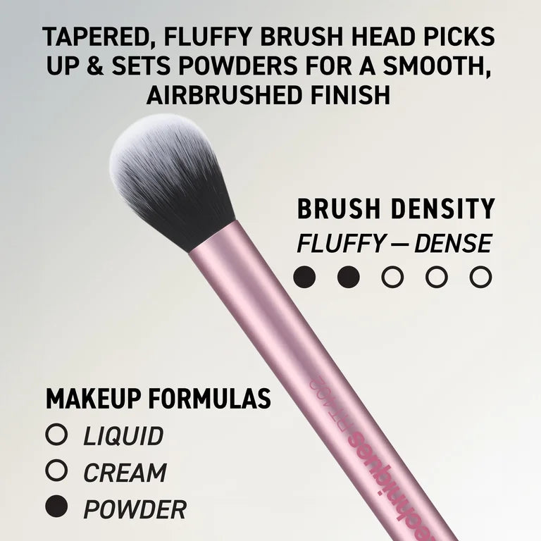 Real Techniques Everyday Essentials Kit, Makeup Brush & Beauty Sponge Set, 5 Piece Set