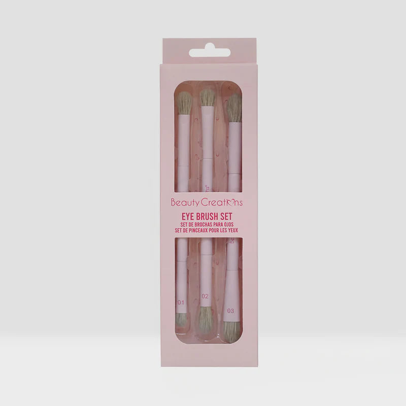 Set de brochas para ojos x beauty creations
