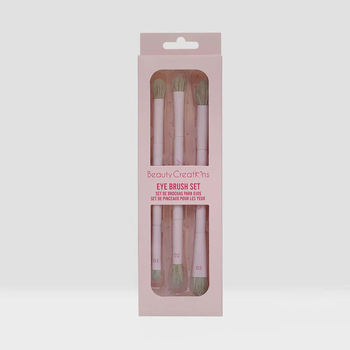 Set de brochas para ojos x beauty creations
