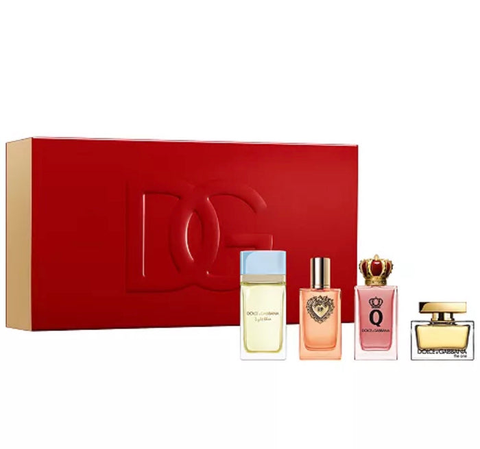 Dolce&Gabbana
4-Piece Eau de Parfum Spray Mini Gift Set