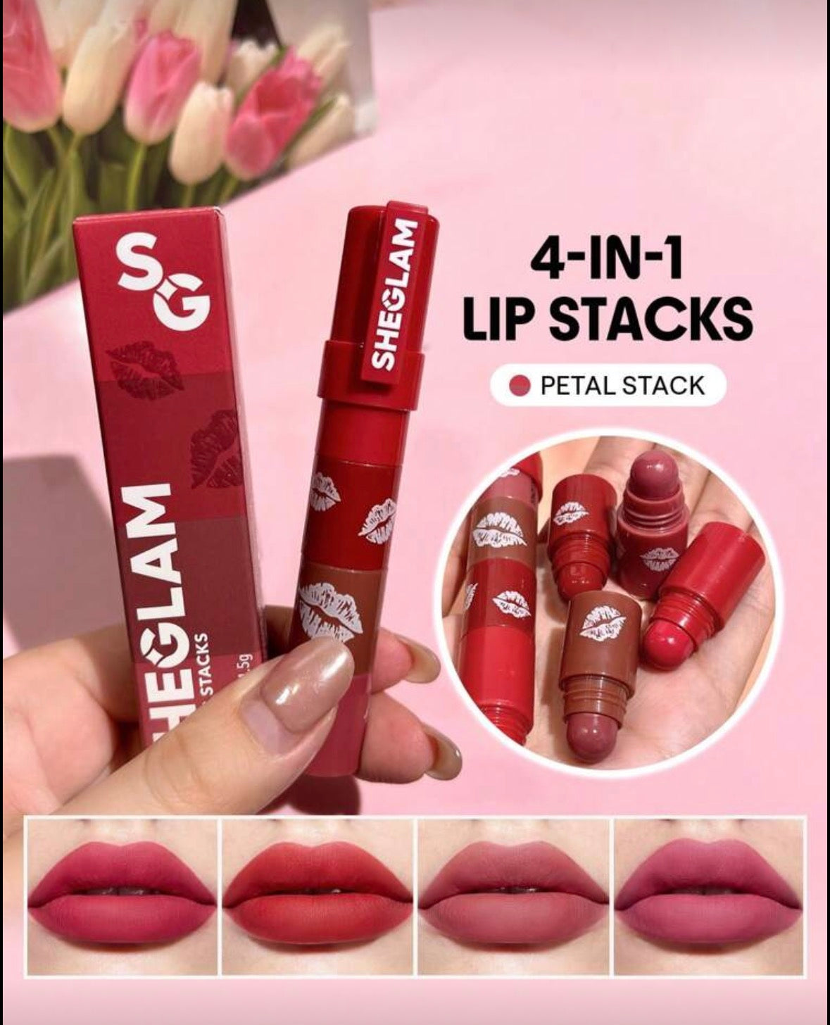 Labial sheglam 4-1
