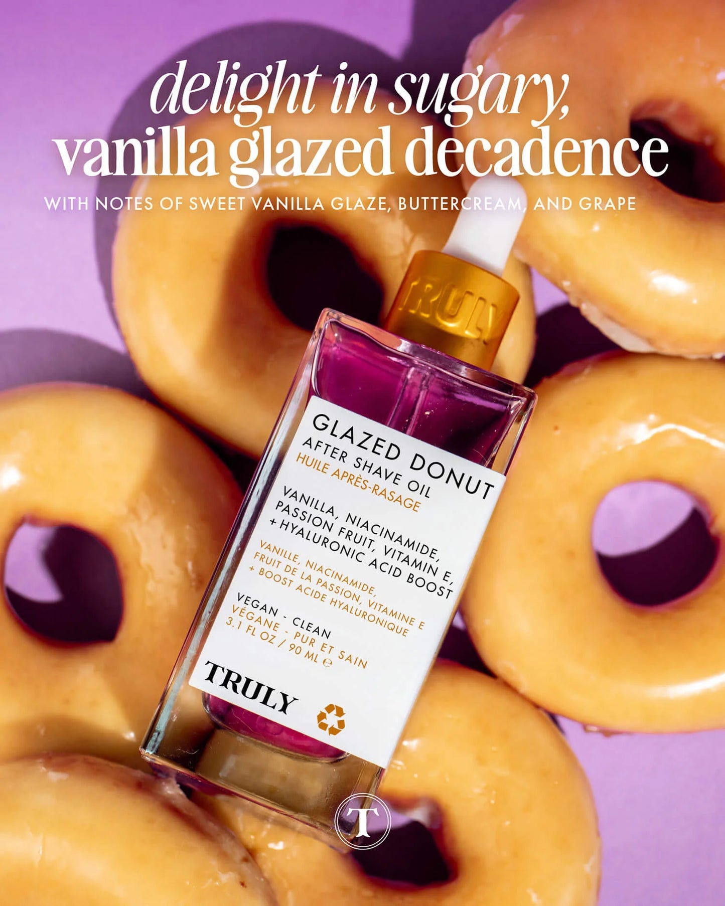 Truly - Aceite para después del afeitado Glazed Donut