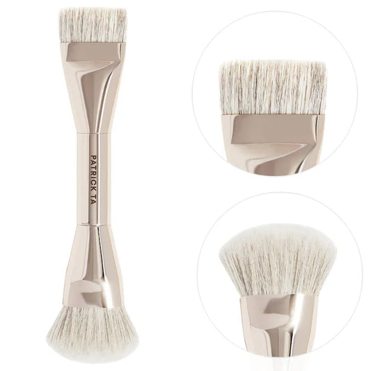 PATRICK TA 
Dual Ended Foundation Brush