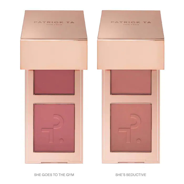 PATRICK TA - Mini Must-Have Major Headlines Double-Take Crème & Powder Blush Duo Set