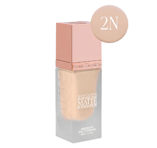 BASE FLAWLESS STAY MATTE - BEAUTY CREATIONS 2N0