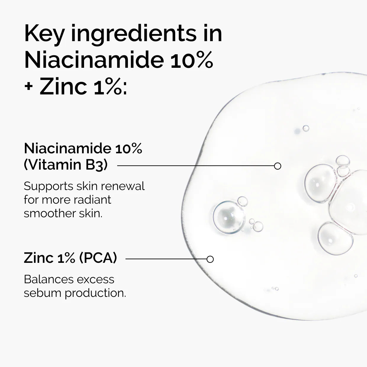 The Skin Support Set with Niacinamide + Hyaluronic Acid