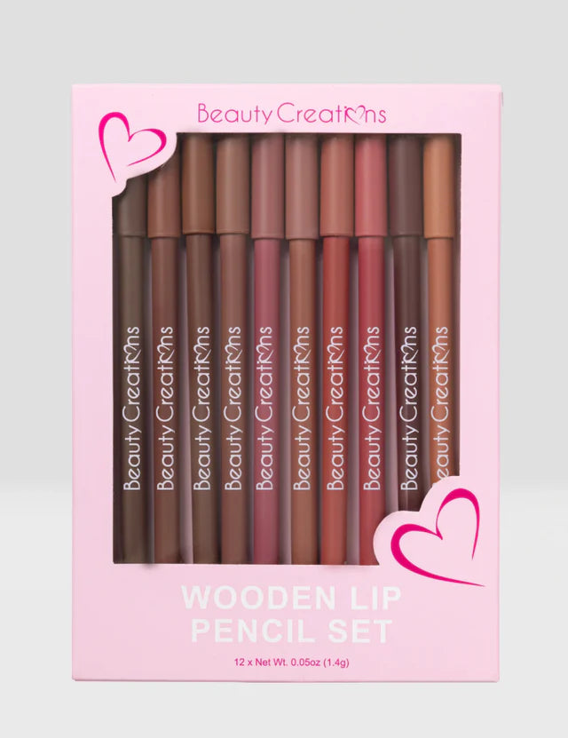 Set de wooden lip pencil
