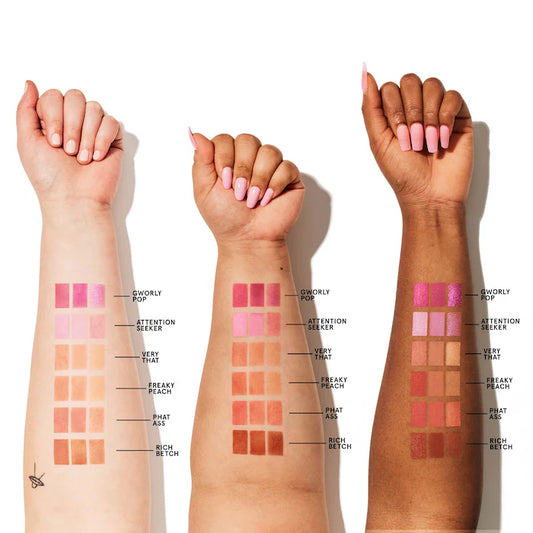 ONE/SIZE by Patrick Starrr 
Cheek Clapper 3D Blush Trio Palette