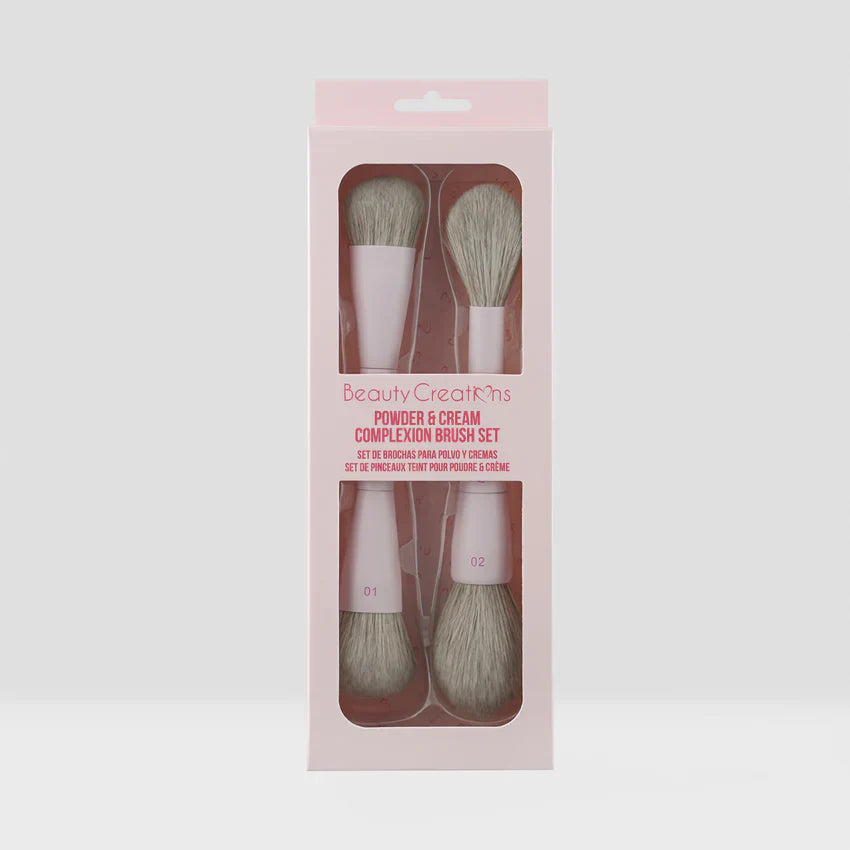 Set  de brochas para productos en crema x beauty Creations