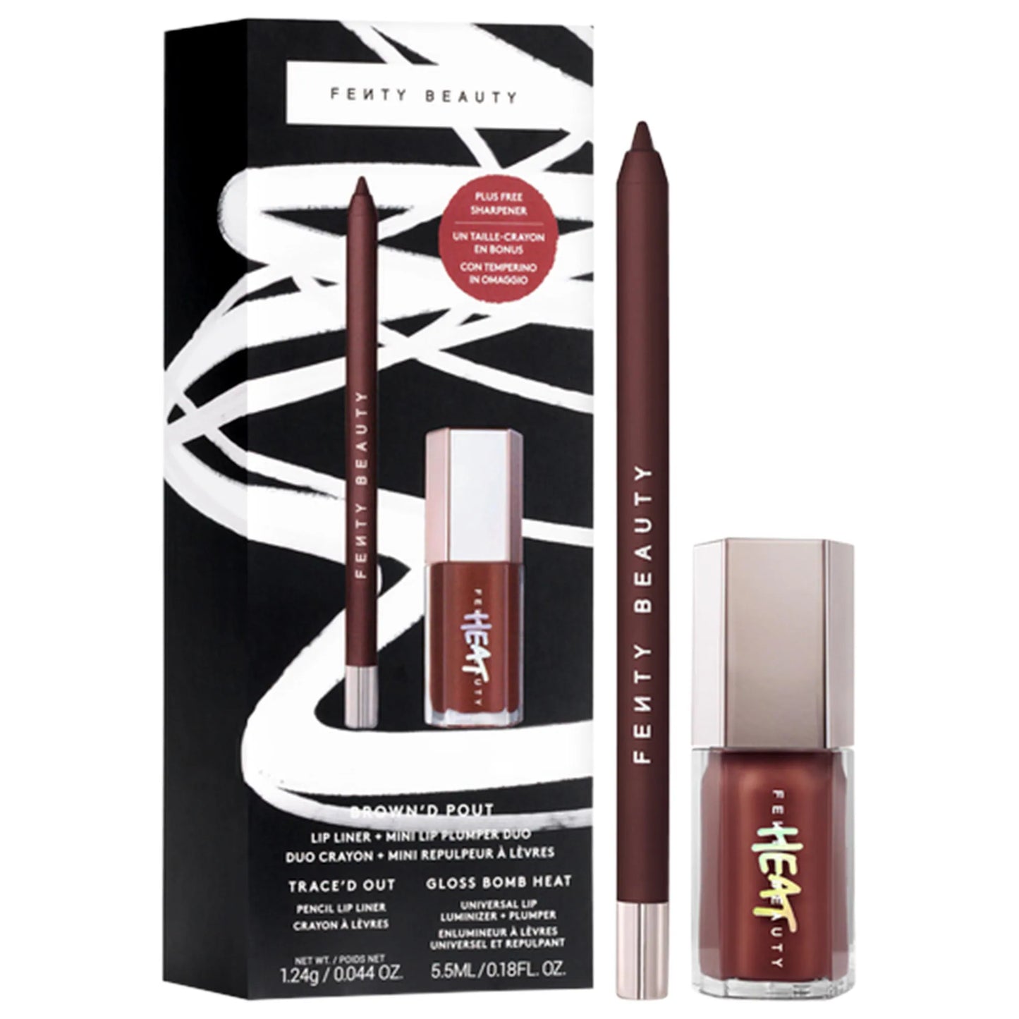 Fenty Beauty by Rihanna - Extra Fu$$y Lip Liner + Mini Lip Luminizer Duo