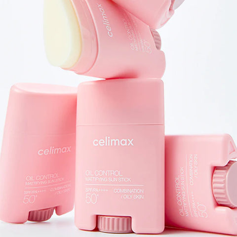 Celimax - Oil Control Mattifying Sun Stick SPF 50+ (Protector Solar en Barra con Control de Brillo)