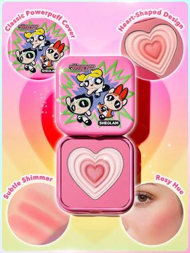 Rubor shimmer super poderosas