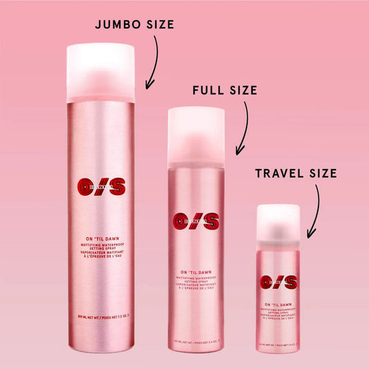 Setting spray one size