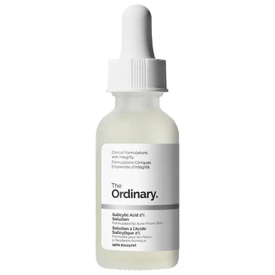 Salicylic Acid 2% Solution, Exfoliating Serum for Acne - The Ordinary