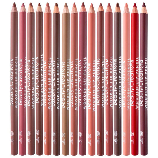 Wooden Lip Pencils  Beauty Creations